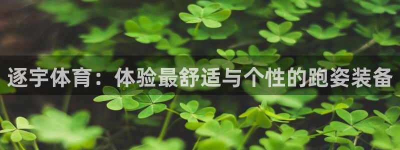 米兰体育怎么样：逐宇体育：体验最舒适与个性的跑姿装备